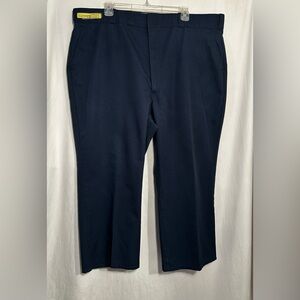 MENS 44 X 24 UNITOG BLUE UNIFORM WORK PANTS LONG SHORTS